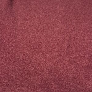 Rich Burgundy Polar Fleece Fabric, Unused 2 Yard Cut Piece